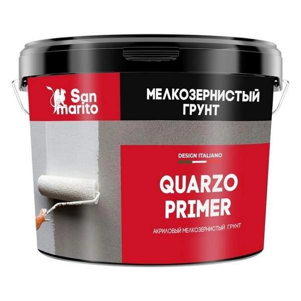Грунт San Marito Quarzo Primer Z222NX35  кварцевый (3,5 кг)