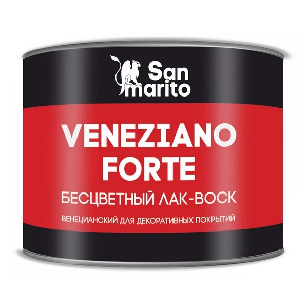 Лак-воск San Marito Veneziano Forte Z220NX03 для декоративных покрытий (0,3 кг), шт