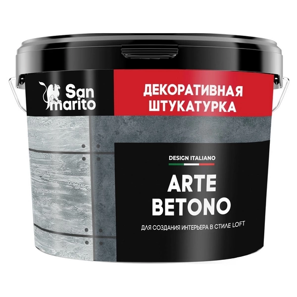 Штукатурка San Marito Arte-Betono Z112NK07 декоративная (7 кг)