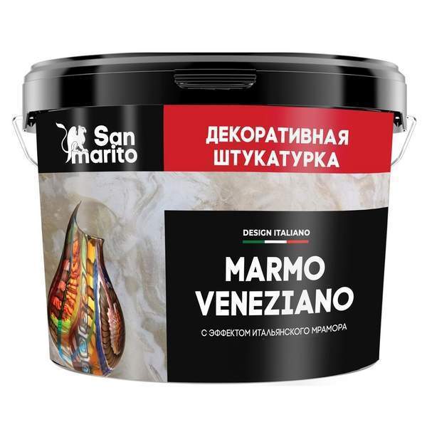 Штукатурка San Marito Marmo Veneziano Z111NK15 декоративная (15 кг), шт