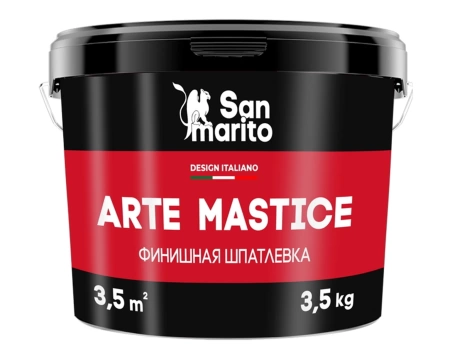 Шпатлевка San Marito Arte-Mastice Z134NX35 финишная (3,5 кг), шт